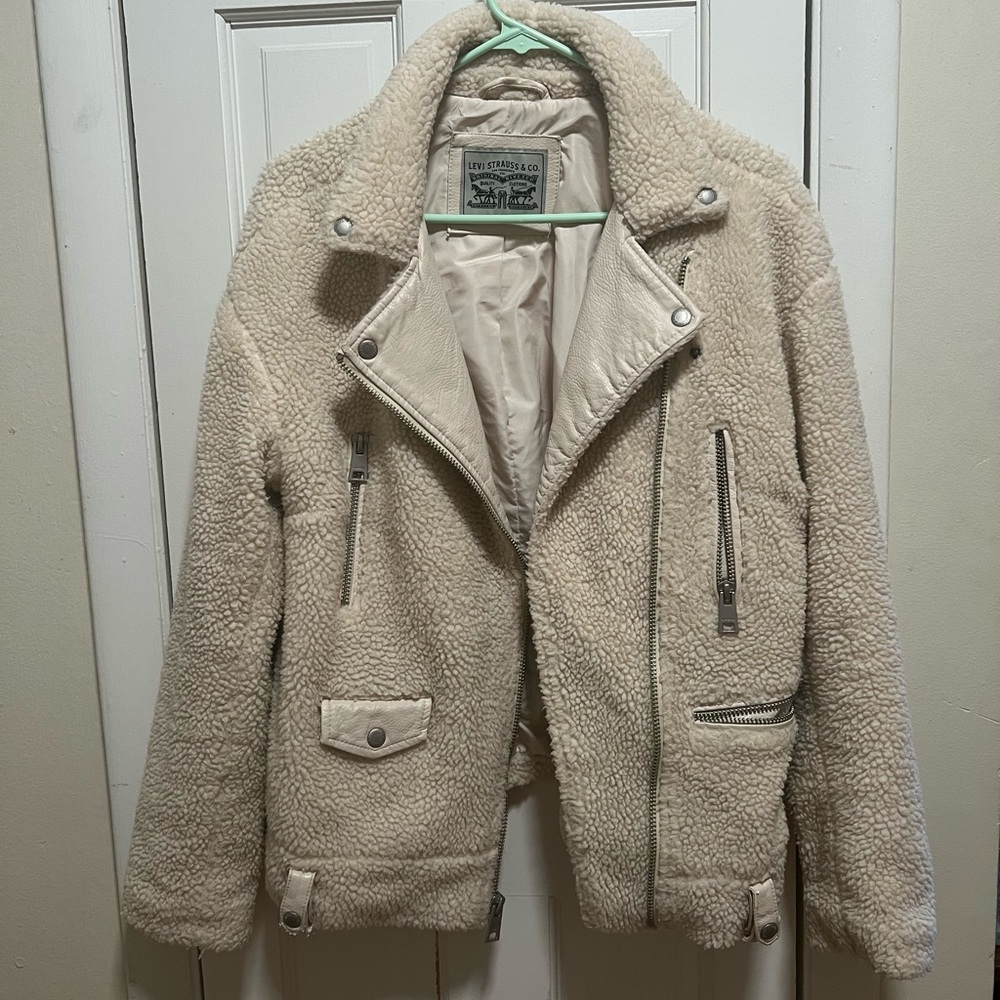 LEVI’s Sherpa biker jacket